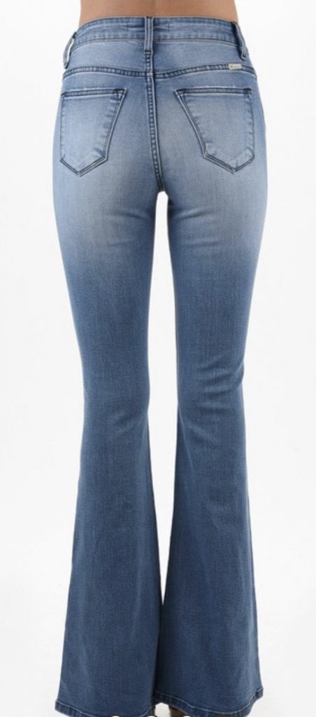 Kancan flare and wide leg jeans